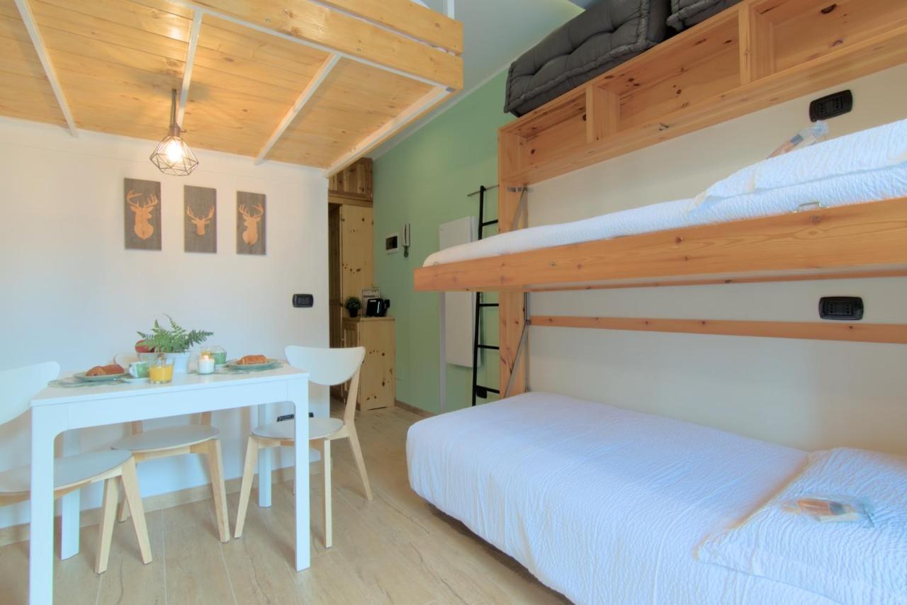 Casa Pino- Loft Con Giardino Magnolta Apartment Aprica Bagian luar foto